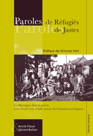 PAROLES DE REFUGIES, PAROLES DE JUSTES